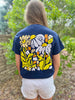 “Daisy Daze” Back Print Tee